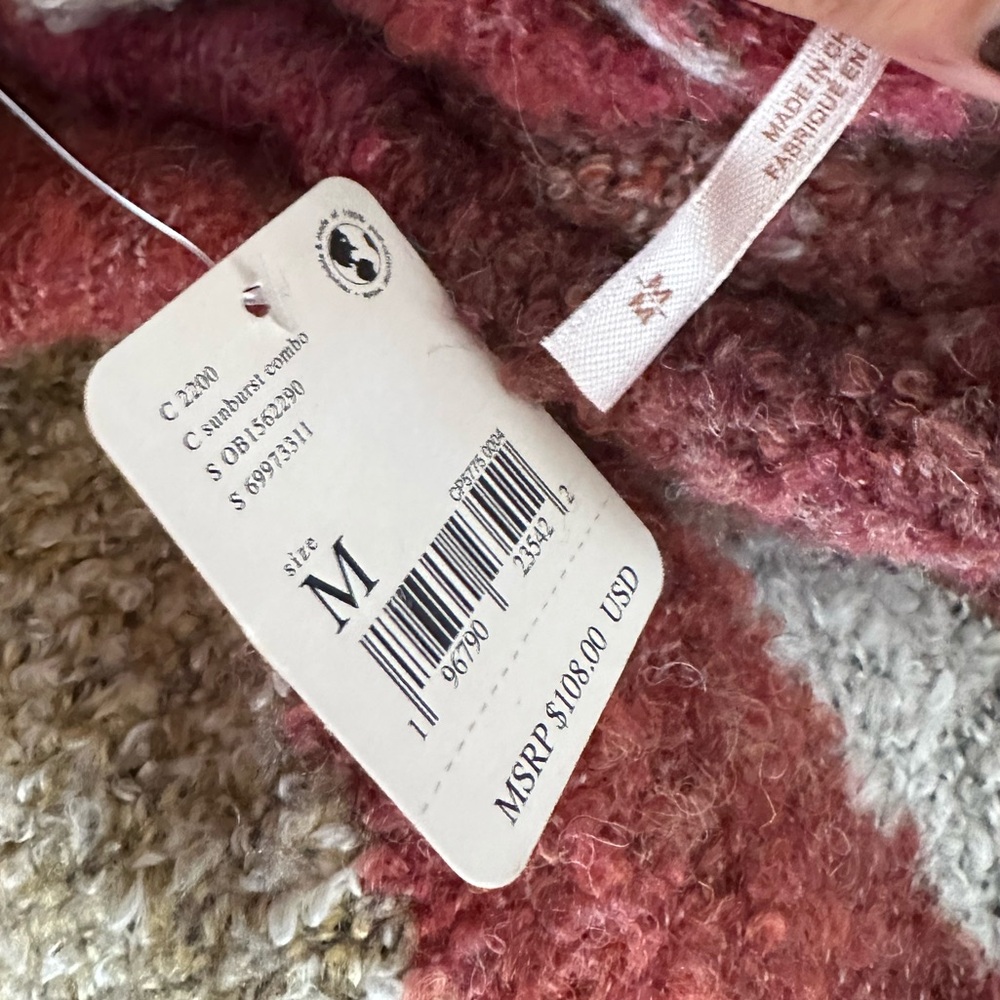 Free People Multicolor Striped Turtleneck Sweater - Picture 4 of 5